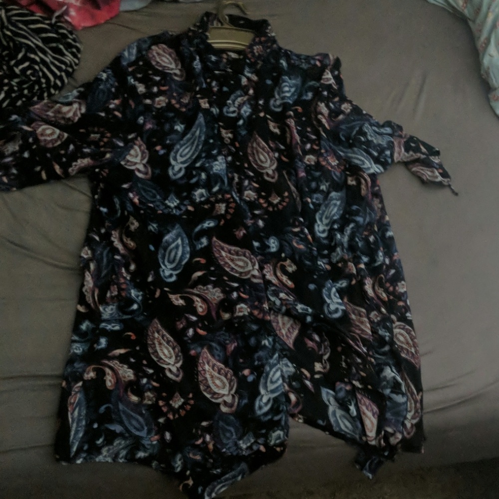 Button down long sleeve shirt